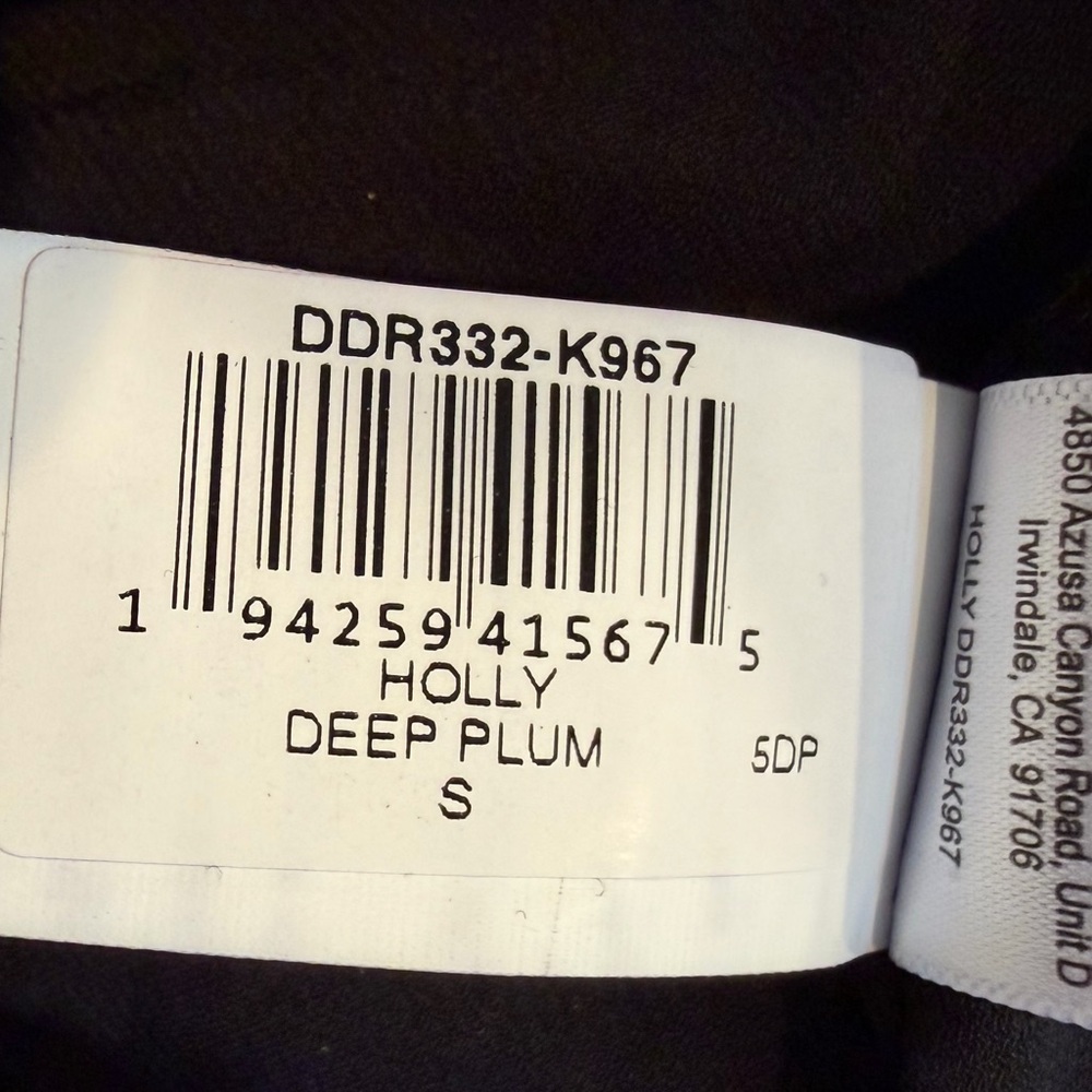 NWT Dress The Population Holly Deep Plum Metallic Pleated Sz S Midi Formal Gaka - Picture 14 of 14